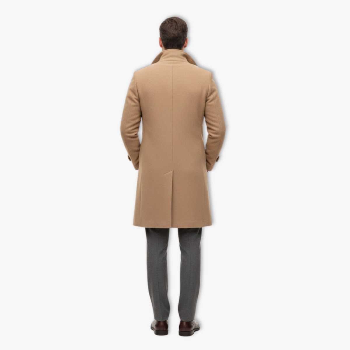 Andrés | Abrigo de Lana Doble Botonadura para Hombre Otoño Invierno 3