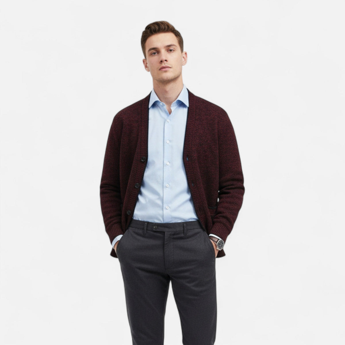 Fernando | Cárdigan de Punto Elegante para Hombre - Noa Lagos