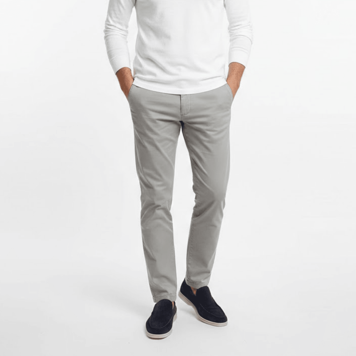 Javier | Mocasines de Ante para Hombre con Suela Suave - Noa Lagos