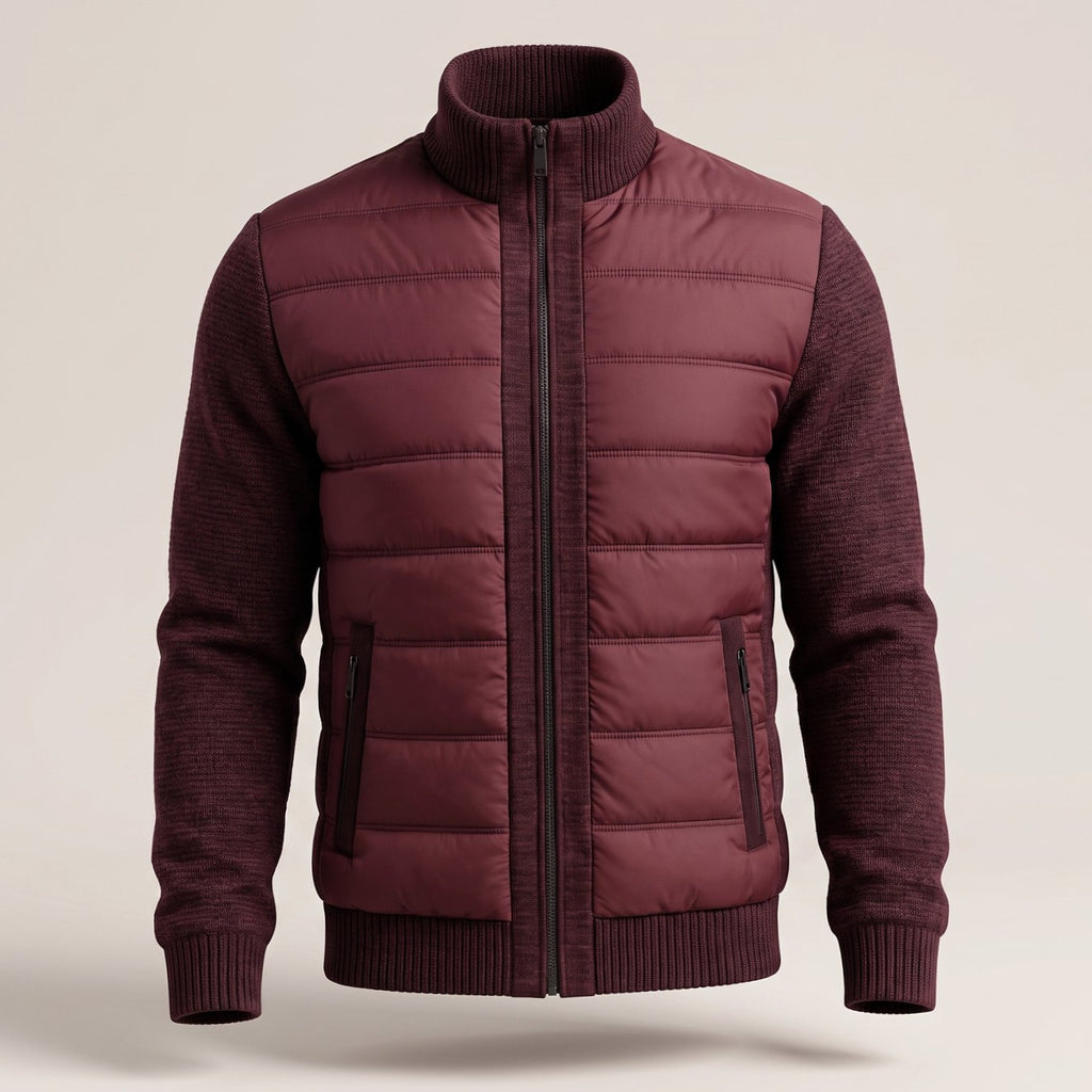 Chaqueta MARNELLE combinada con look casual de camiseta y vaqueros