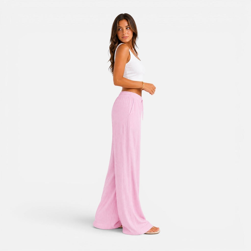 Sofía | Pantalón Palazzo Ajustable para Mujer con Cintura Elástica - Noa Lagos