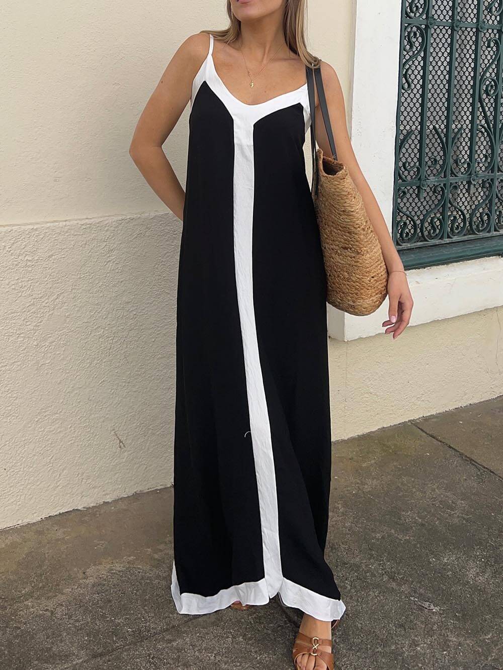 Sofia | Vestido Largo de Verano para Mujer con Escote en V - Noa Lagos